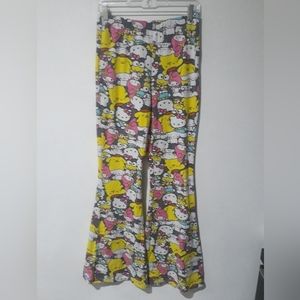 Sanrio Hello Kitty and Friends Graphic Flare Pants Size: L